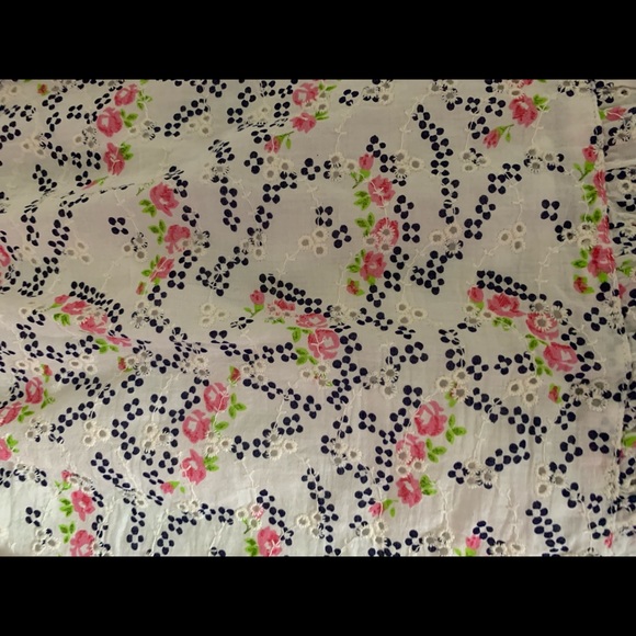 PRIMARK eyelet ruffled one shoulder floral dress - Picture 4 of 5